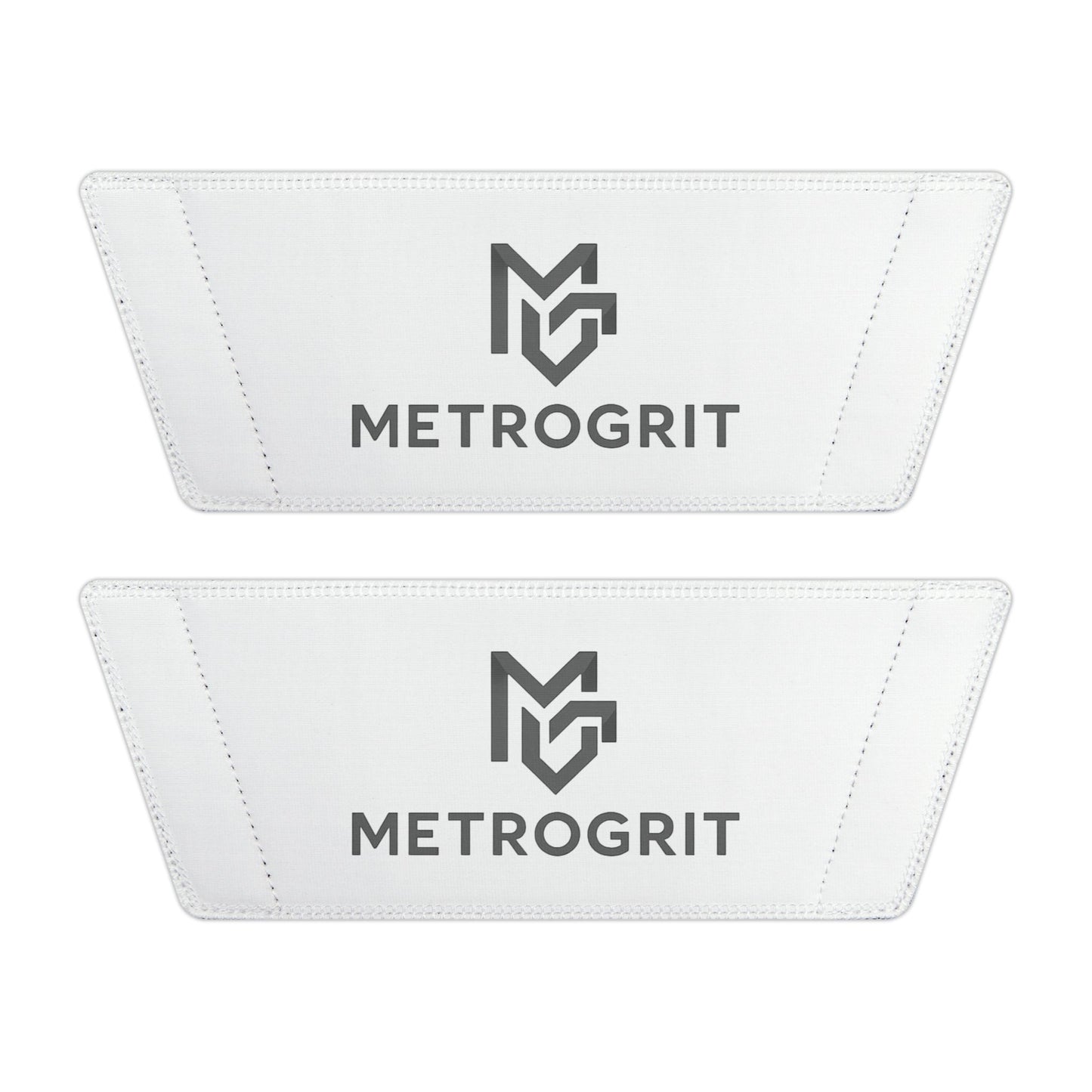 Men's White Slide Sandals with Removable Strap — Casual Pool & Beach Slides - MetroGrit