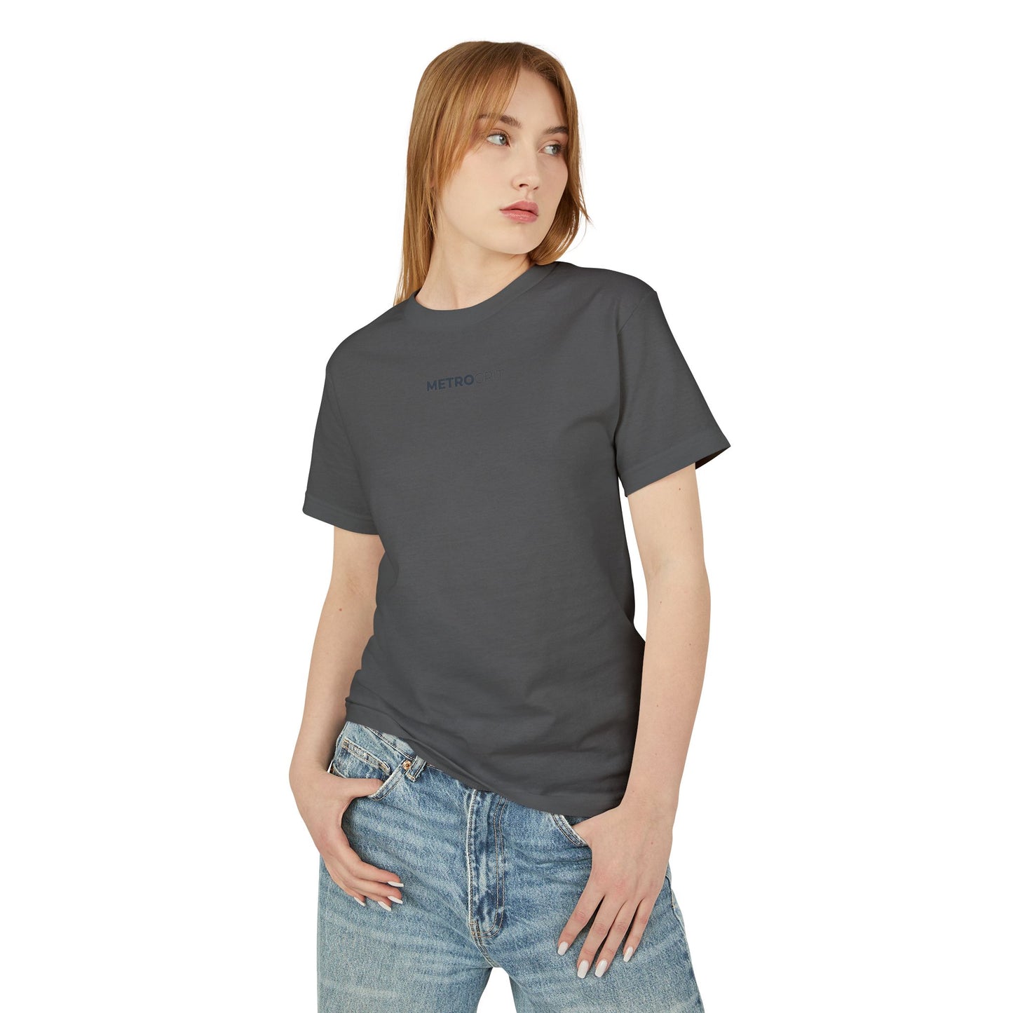 Metro Club Minimalist Graphic Tee — Garment - Dyed Heavyweight Cotton - MetroGrit