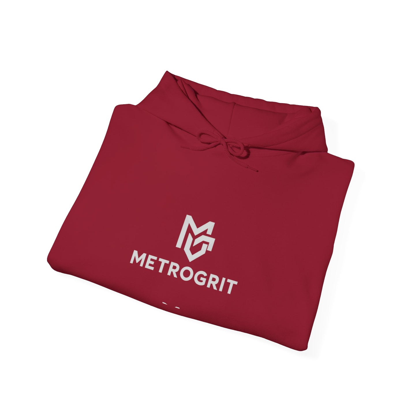 MetroGrit Logo Hoodie | Minimal Brand Logo Pullover - MetroGrit