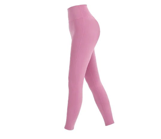 Lace High Waist Nude Yoga Pants for Women - MetroGrit