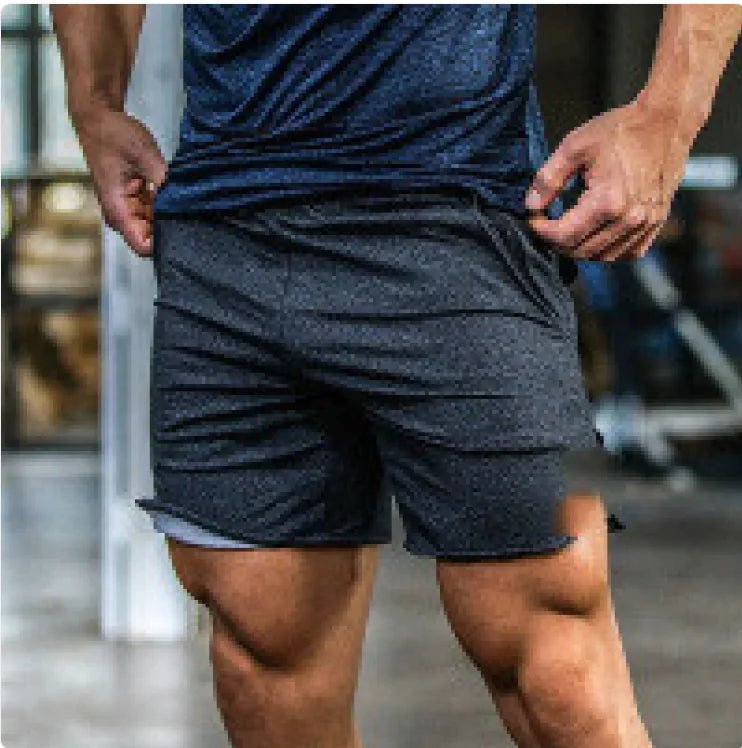 Men's Quick - Dry Fitness Shorts - MetroGrit