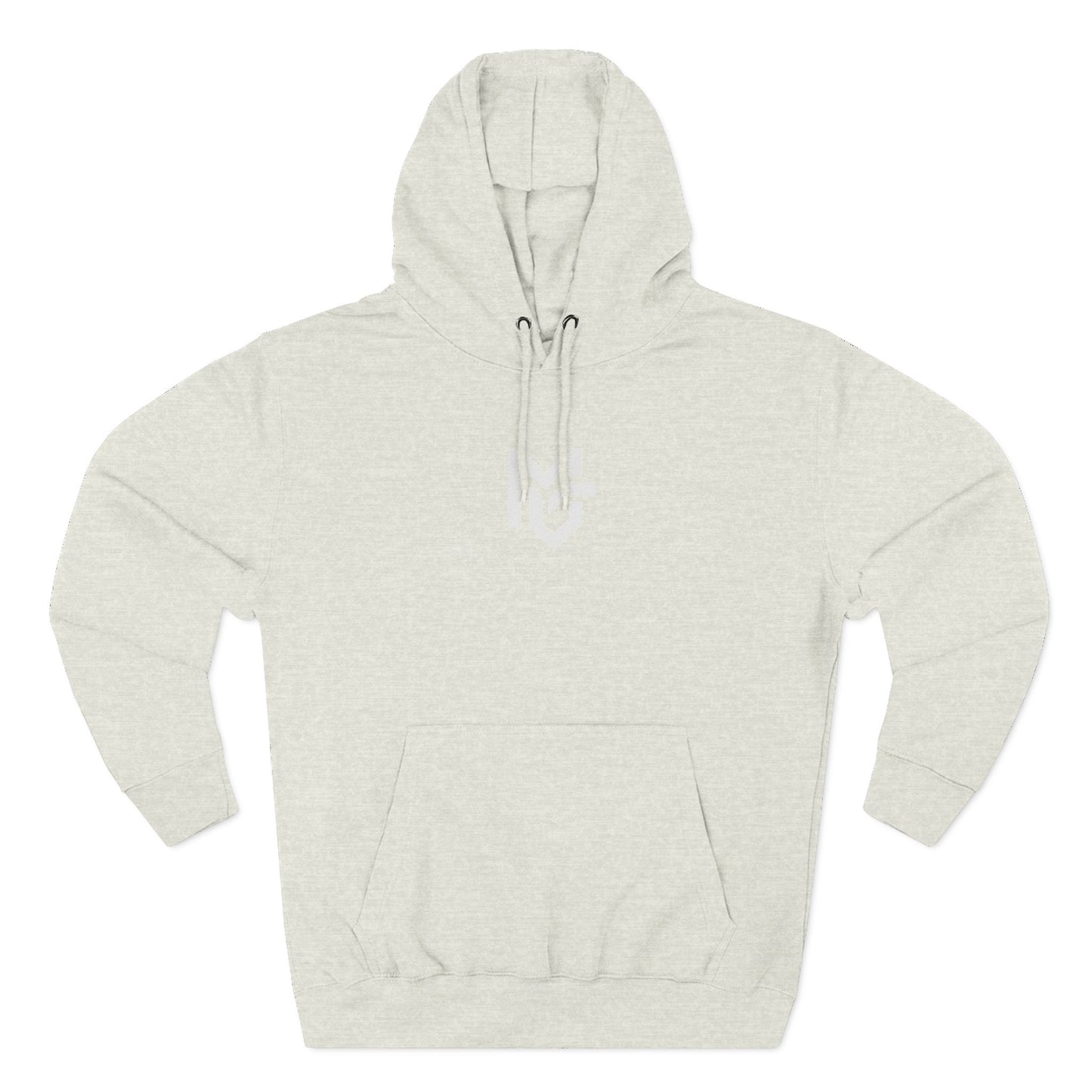 Three-Panel Fleece Hoodie — Classic Cozy Pullover Hoodie