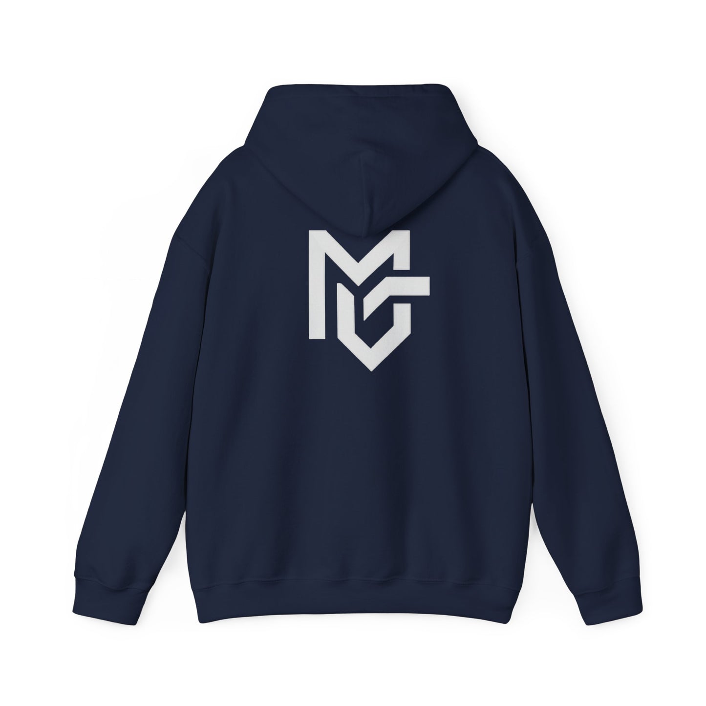 MetroGrit Logo Hoodie | Minimal Brand Logo Pullover