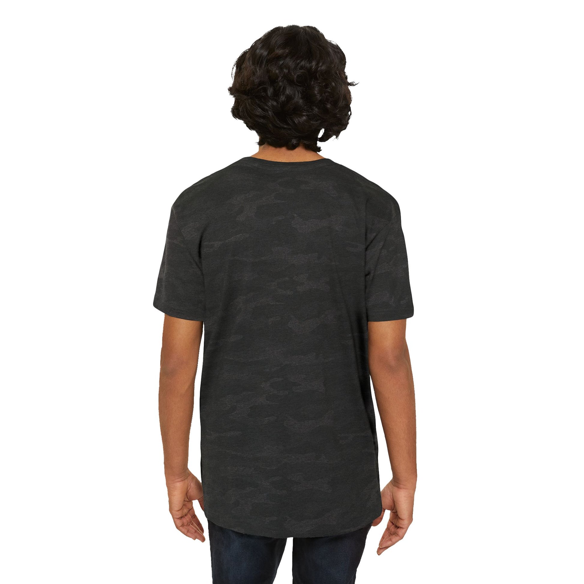 Men's Leopard Print Logo Tee — Subtle Monogram Graphic T-Shirt - MetroGrit