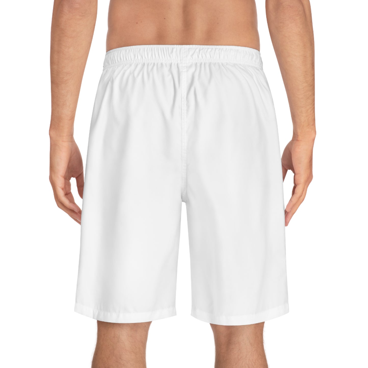 Men's Board Shorts — Subtle MG Logo Swim Trunks - MetroGrit