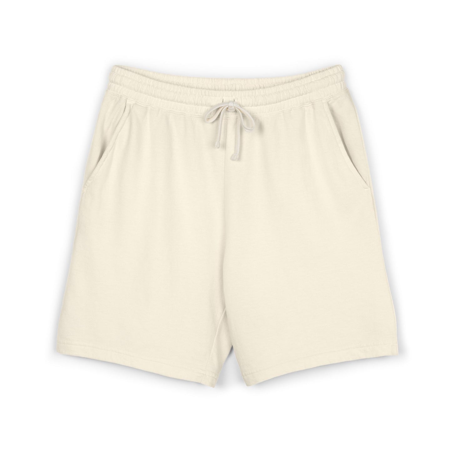 Lightweight Garment - Dyed Fleece Sweat Shorts — Casual Drawstring Lounge Shorts - MetroGrit
