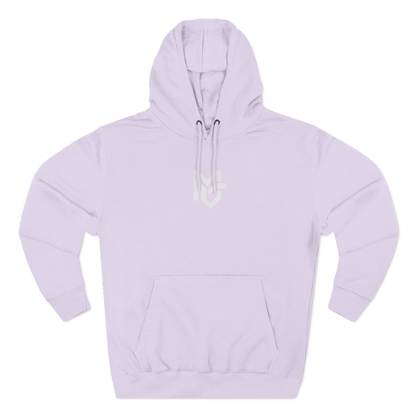 Three-Panel Fleece Hoodie — Classic Cozy Pullover Hoodie