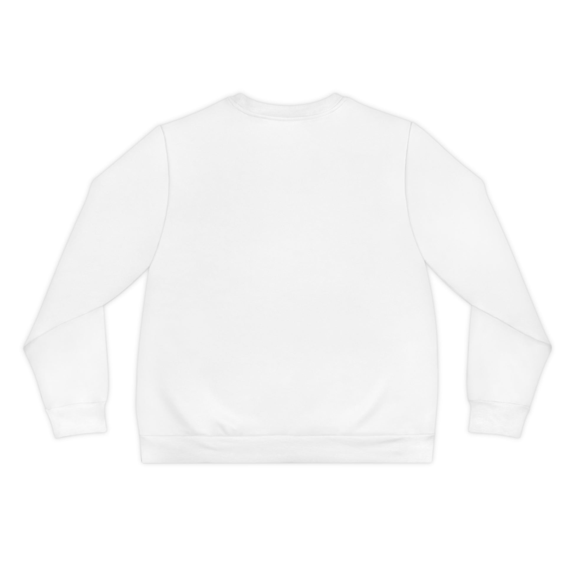 MetroGrit Minimal Logo Sweatshirt — Lightweight White Crewneck - MetroGrit