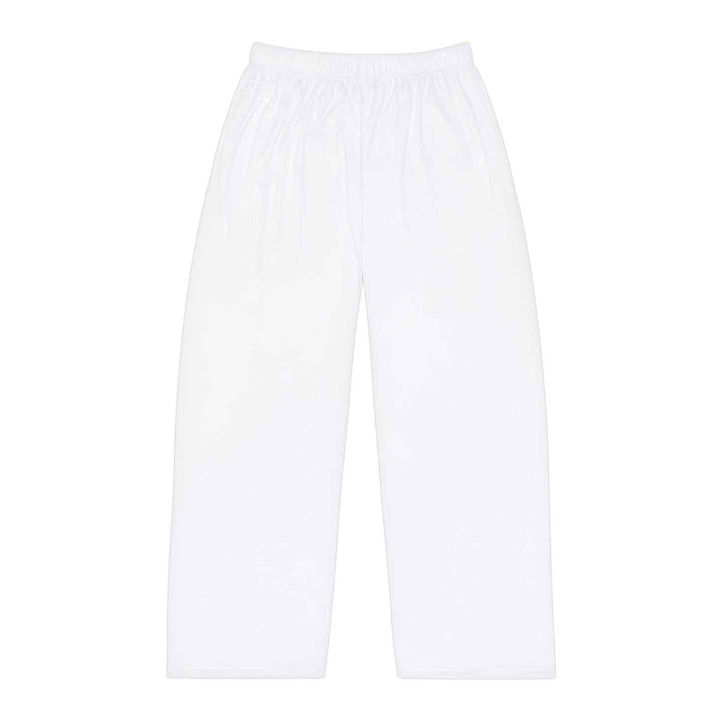 Men's Pajama Pants — Comfortable White All - Over Print Lounge Sleepwear - MetroGrit