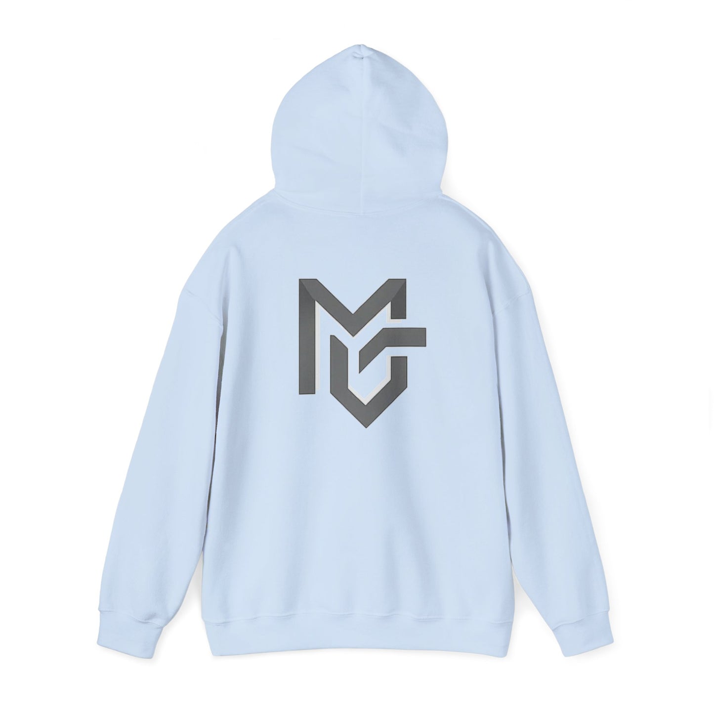 MetroGrit Logo Hoodie | Minimal Brand Logo Pullover