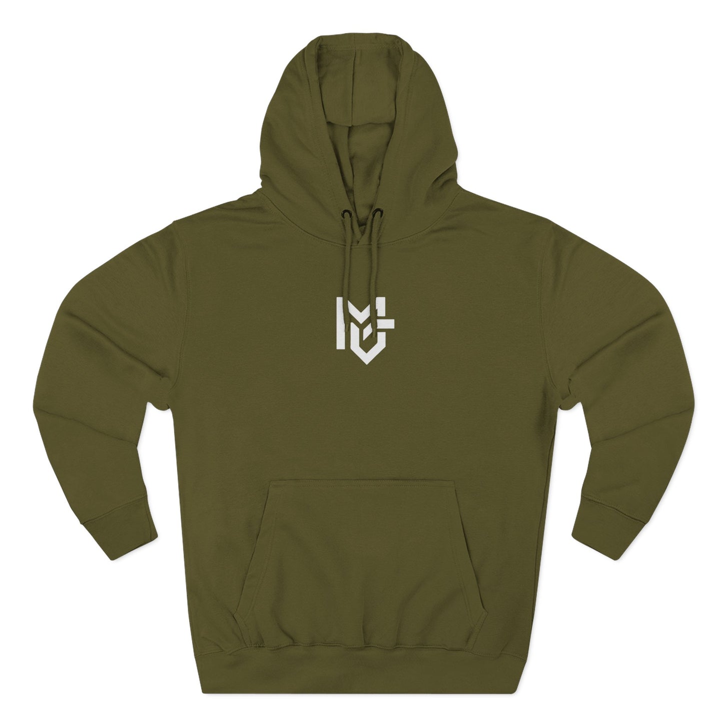 Three - Panel Fleece Hoodie — Classic Cozy Pullover Hoodie - MetroGrit