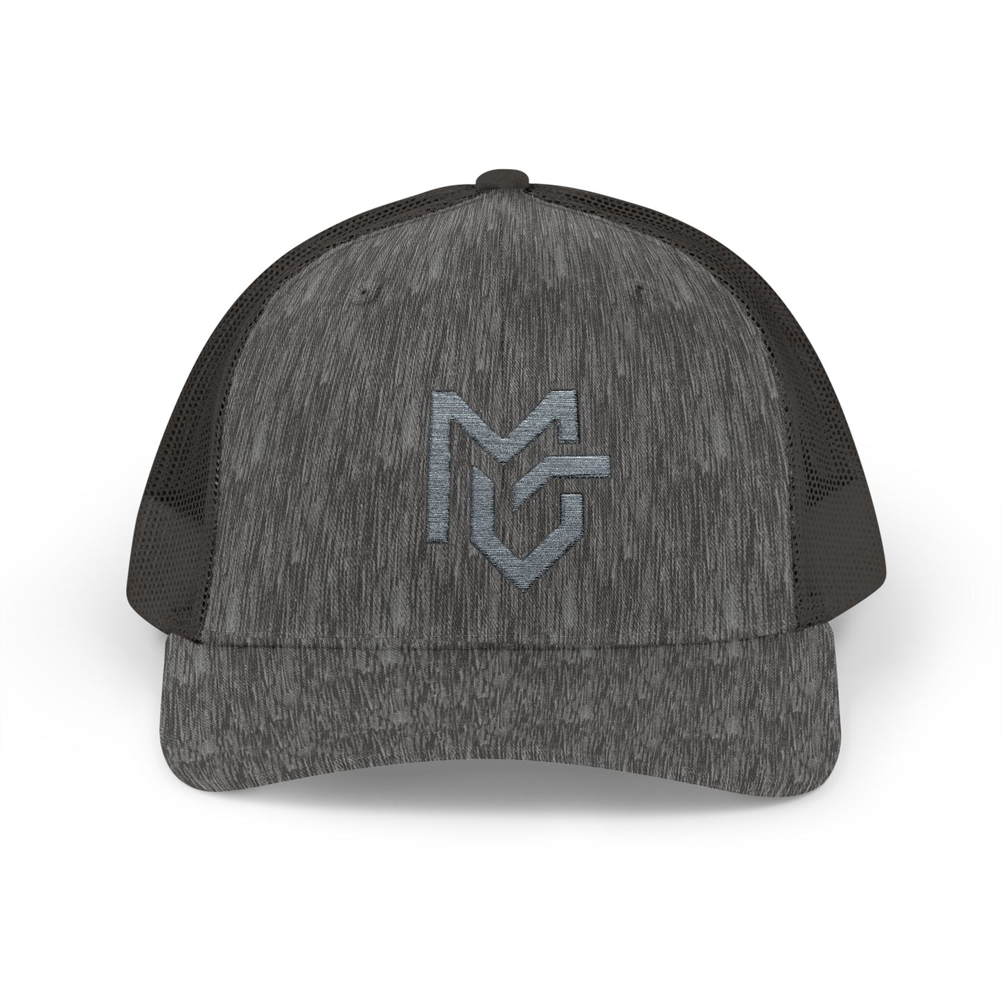 MG Logo Snapback Trucker Cap — Mesh Back Baseball Hat - MetroGrit