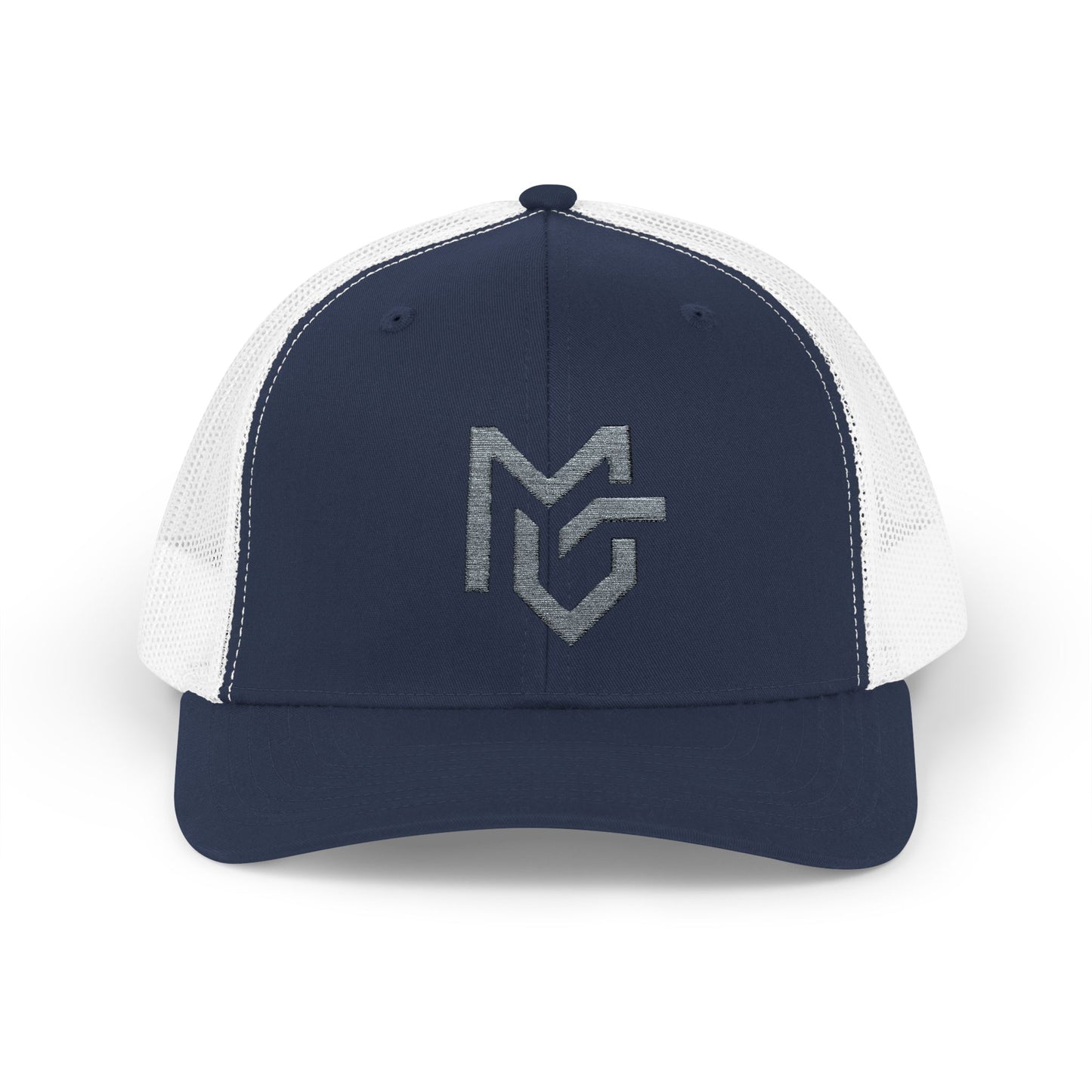 MG Logo Snapback Trucker Cap — Mesh Back Baseball Hat