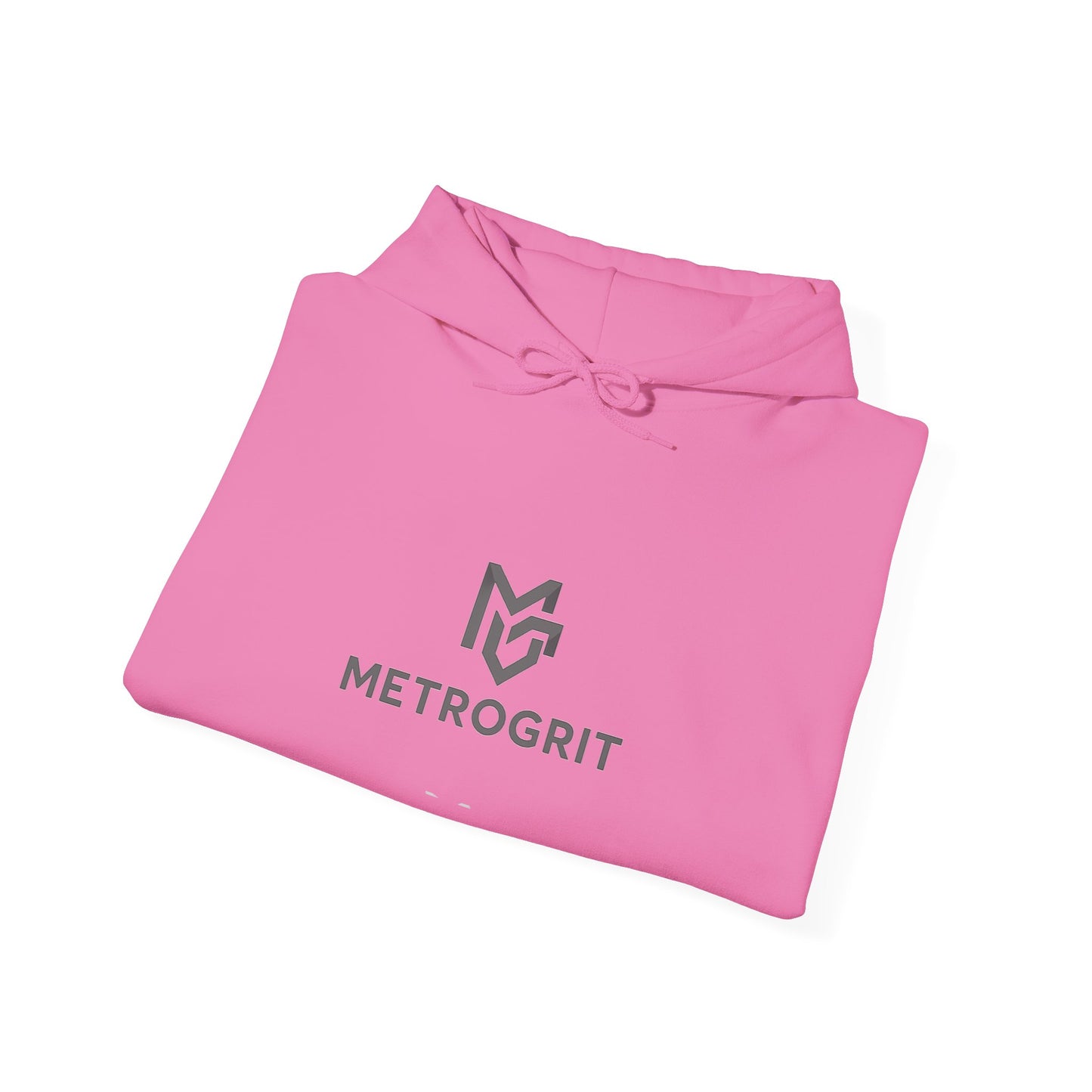 MetroGrit Logo Hoodie | Minimal Brand Logo Pullover