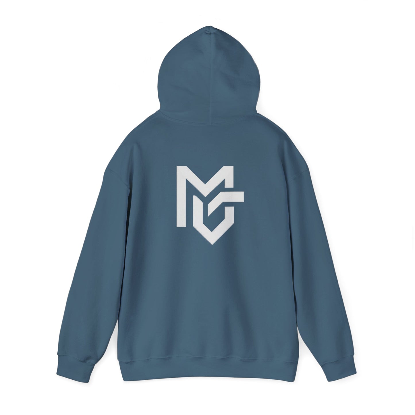 MetroGrit Logo Hoodie | Minimal Brand Logo Pullover
