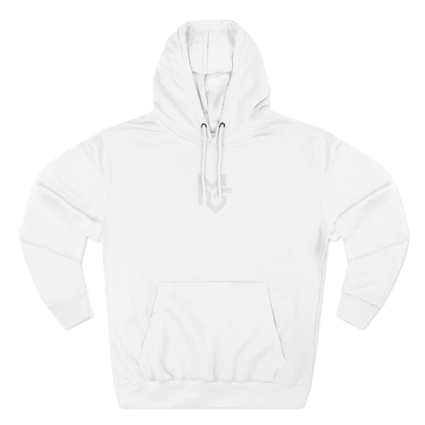 Three-Panel Fleece Hoodie — Classic Cozy Pullover Hoodie