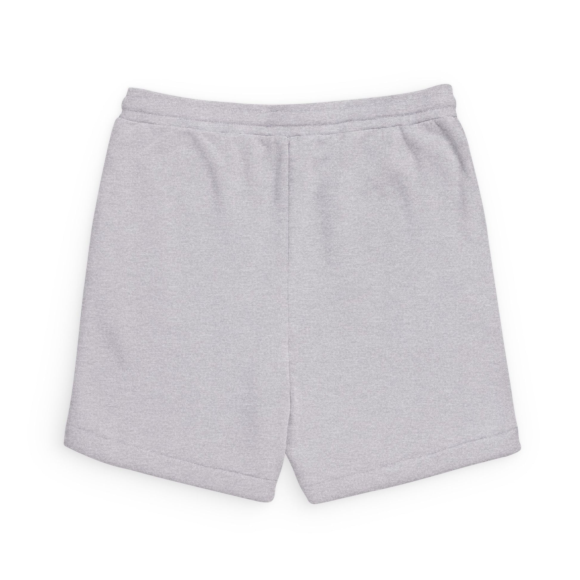 MG Minimal Logo Sweatshorts — Black Sponge Fleece Casual Shorts - MetroGrit