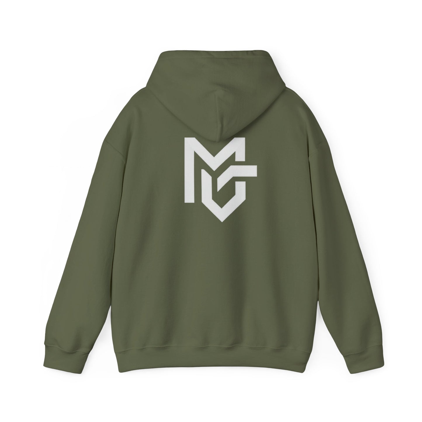 MetroGrit Logo Hoodie | Minimal Brand Logo Pullover
