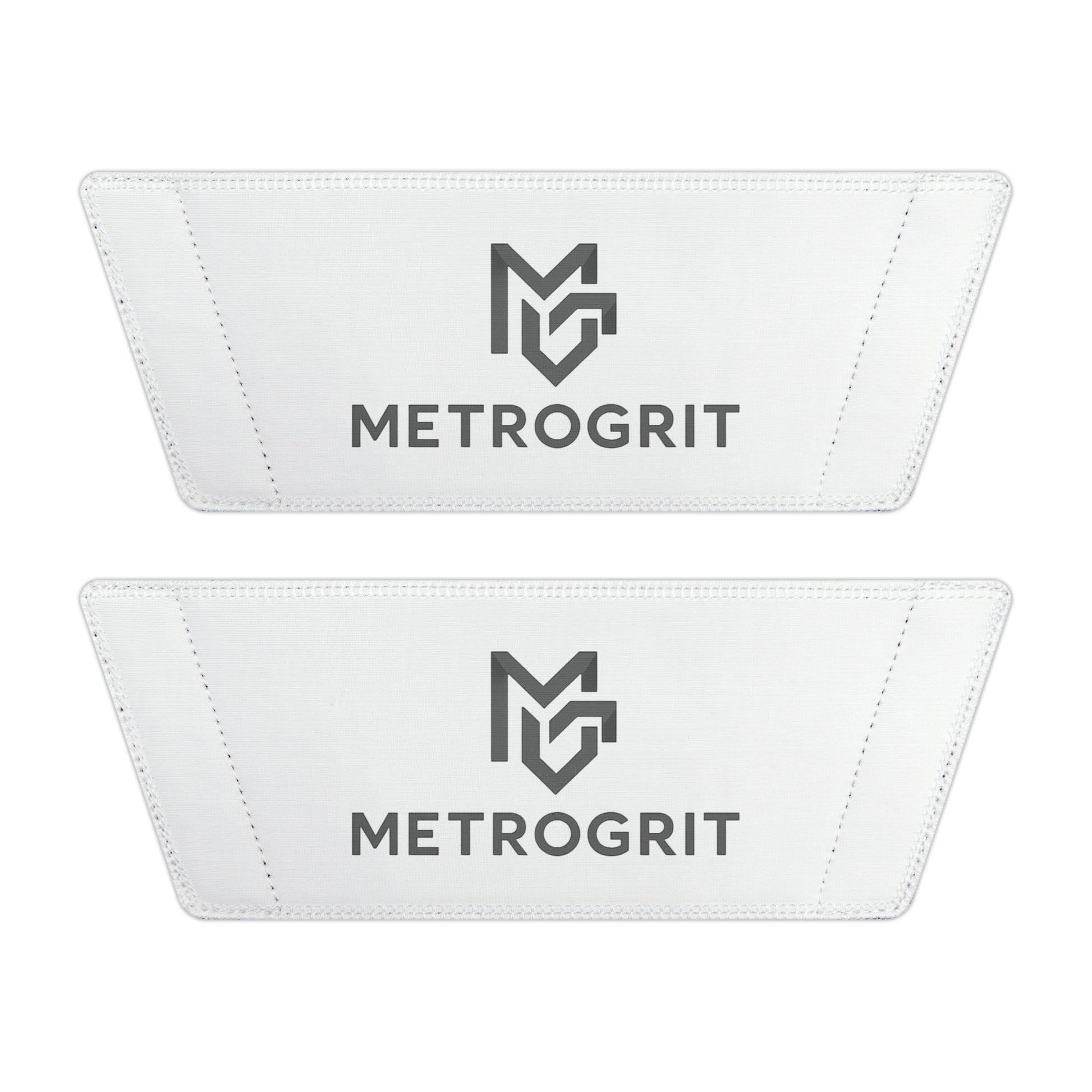 Men's White Slide Sandals with Removable Strap — Casual Pool & Beach Slides - MetroGrit