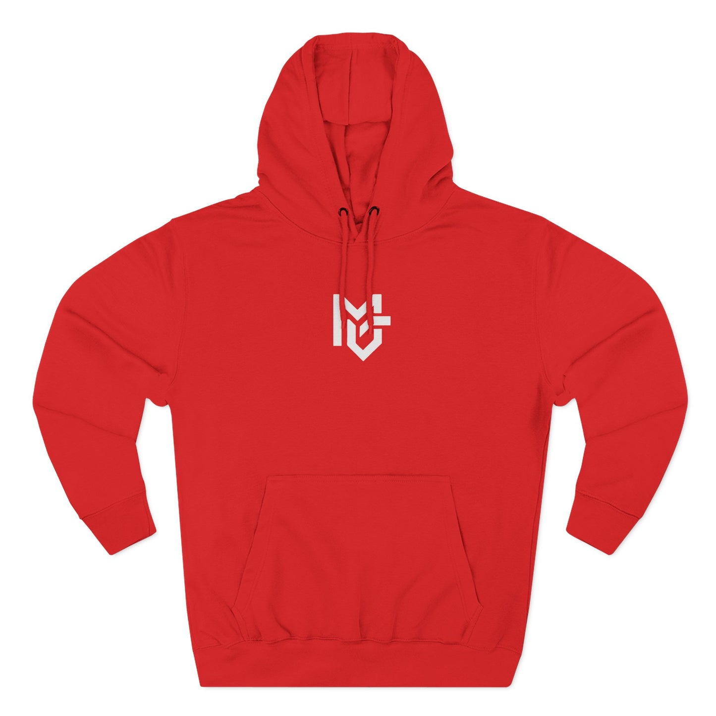 Three - Panel Fleece Hoodie — Classic Cozy Pullover Hoodie - MetroGrit