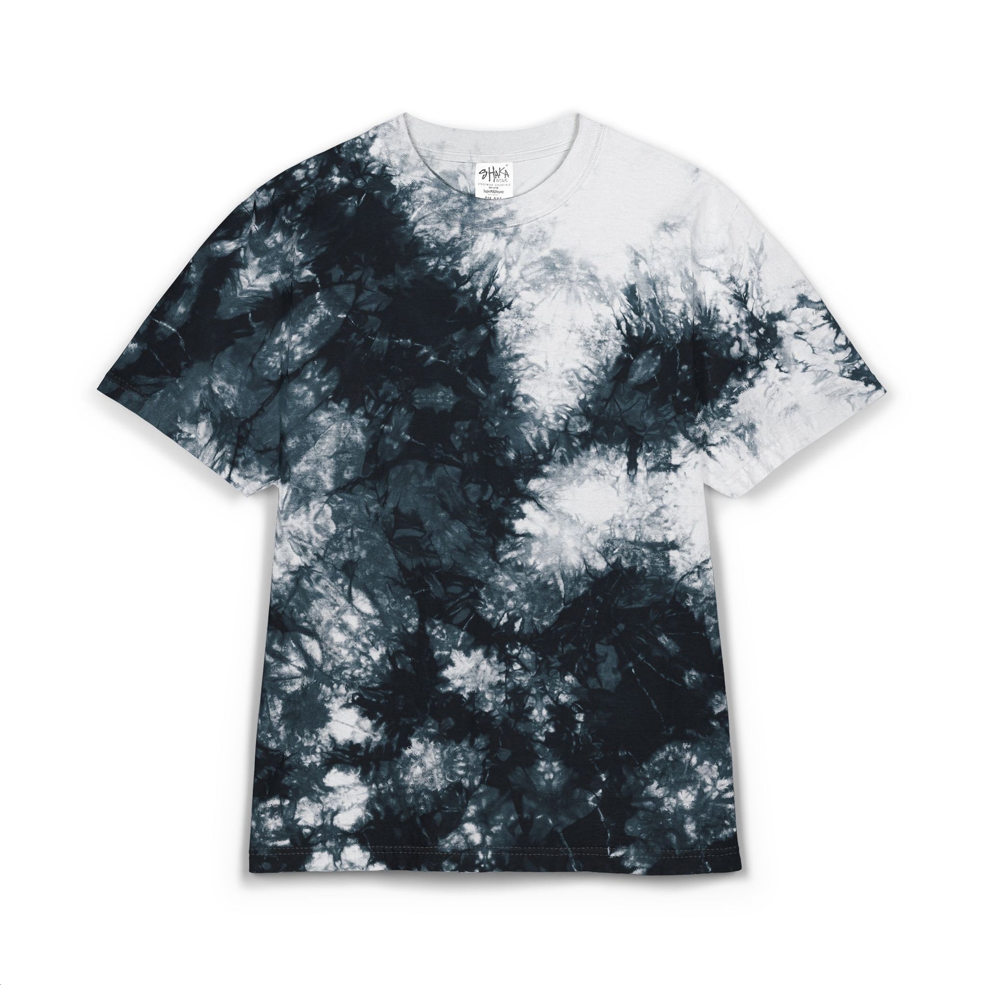 Tie - Dye Spiral Tee — Oversized Embroidered Rainbow T-Shirt - MetroGrit