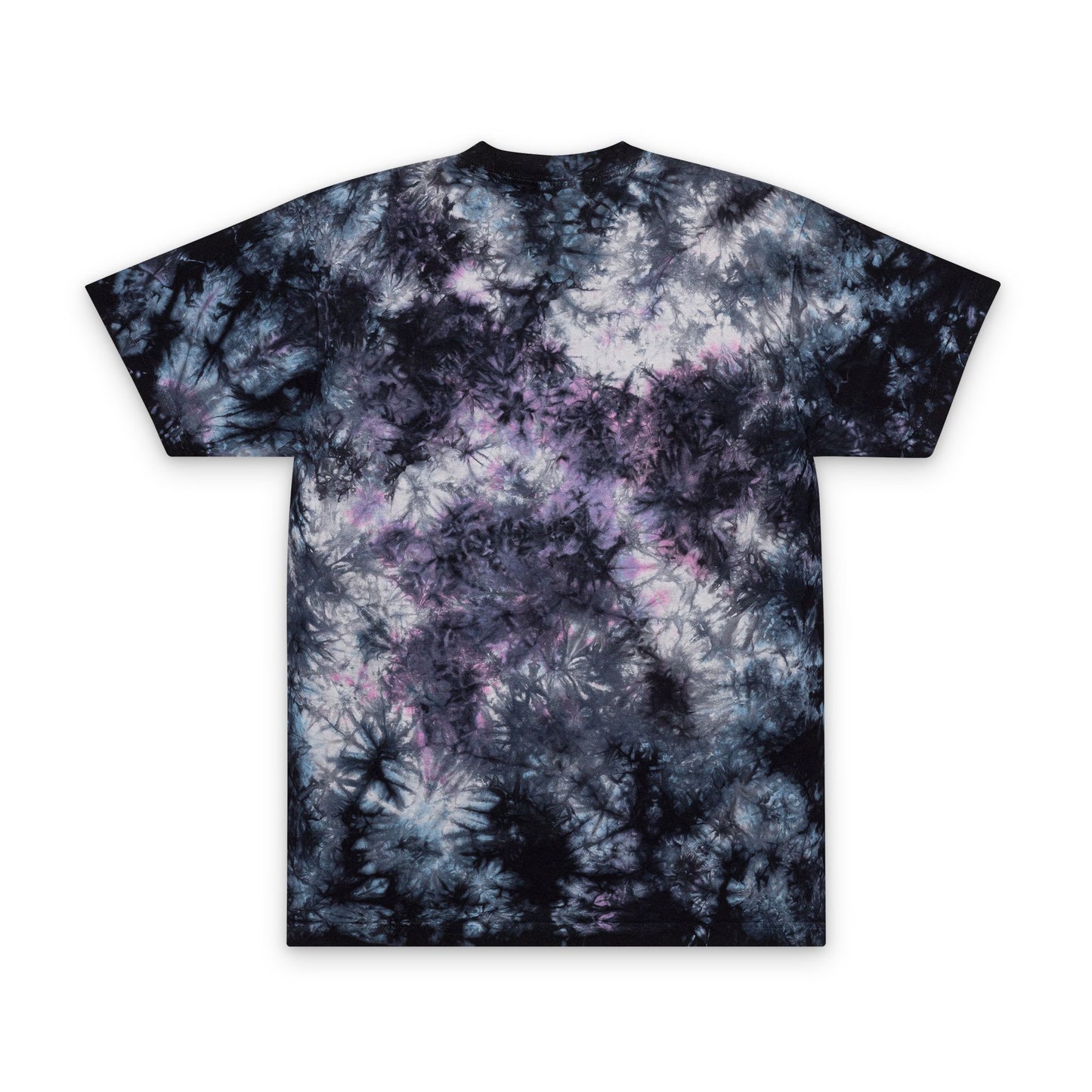 Tie - Dye Spiral Tee — Oversized Embroidered Rainbow T-Shirt - MetroGrit