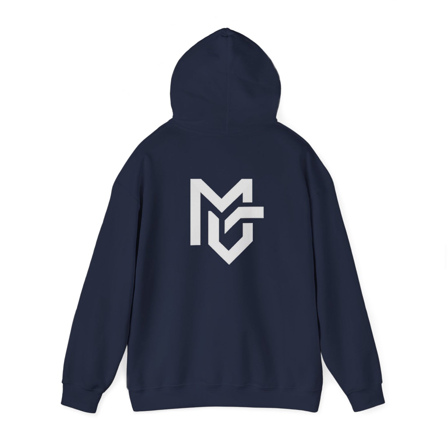 MetroGrit Logo Hoodie | Minimal Brand Logo Pullover - MetroGrit