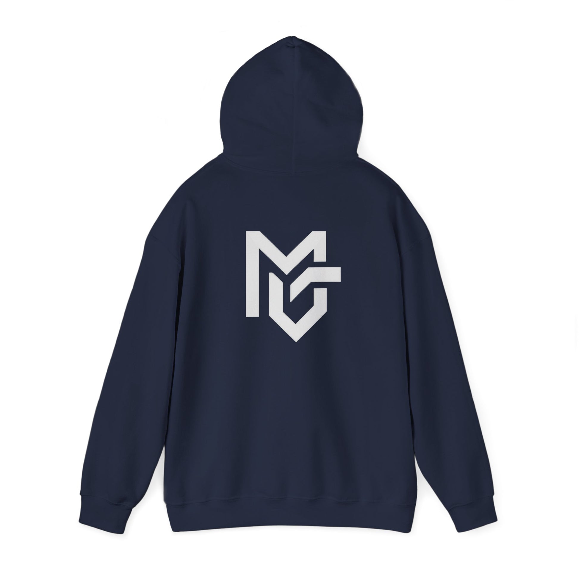 MetroGrit Logo Hoodie | Minimal Brand Logo Pullover - MetroGrit