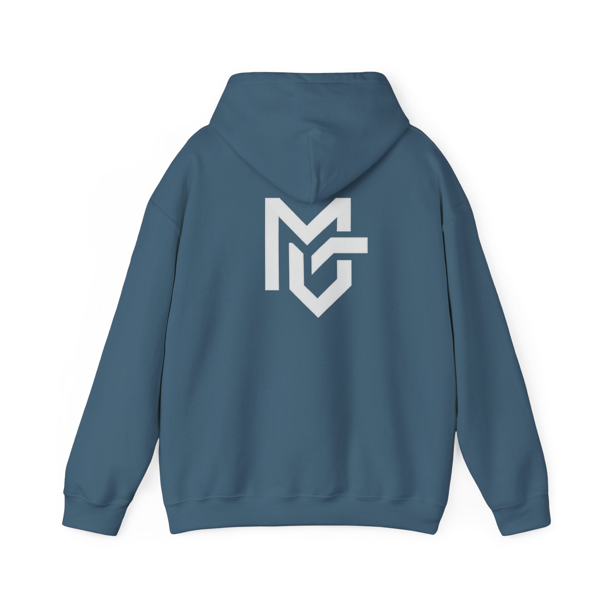 MetroGrit Logo Hoodie | Minimal Brand Logo Pullover - MetroGrit