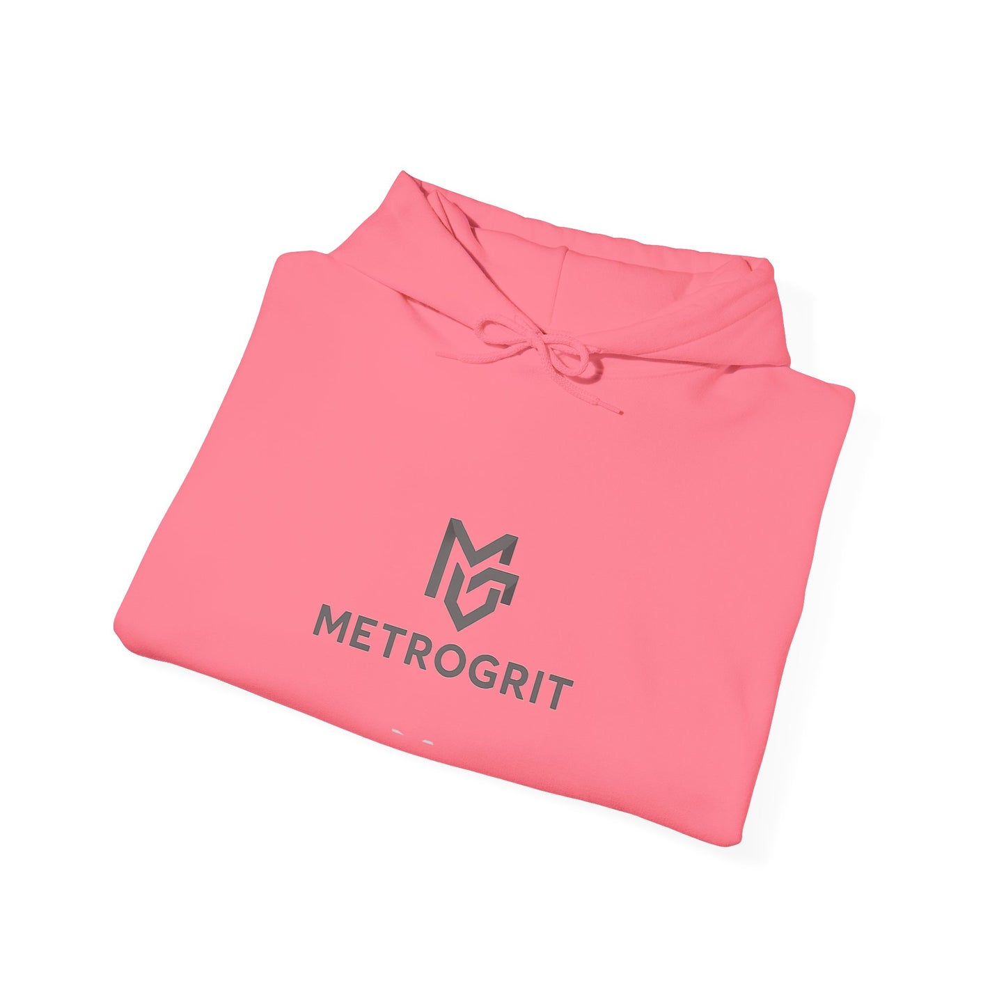 MetroGrit Logo Hoodie | Minimal Brand Logo Pullover - MetroGrit