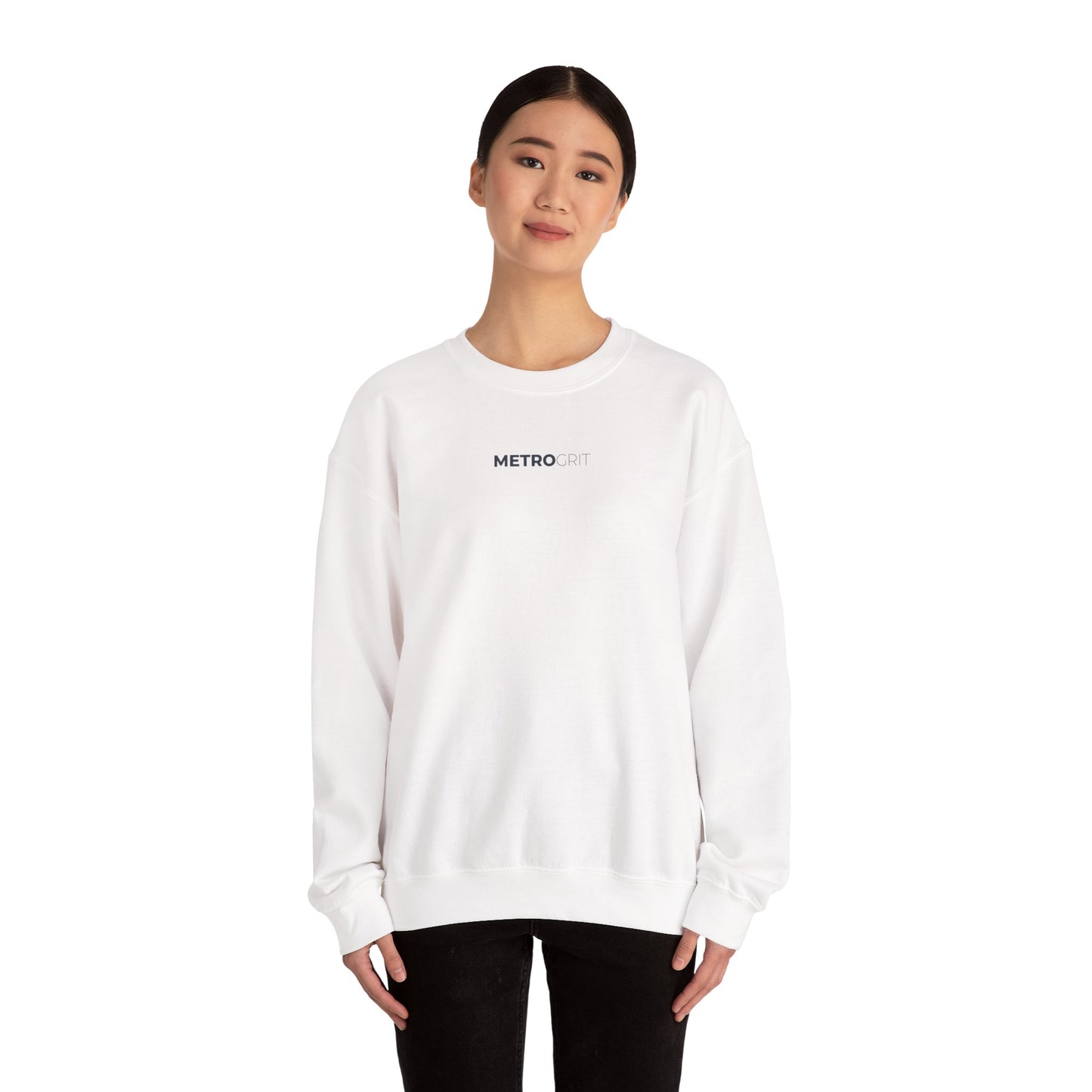 Metro Est. Minimalist Crewneck Sweatshirt - MetroGrit
