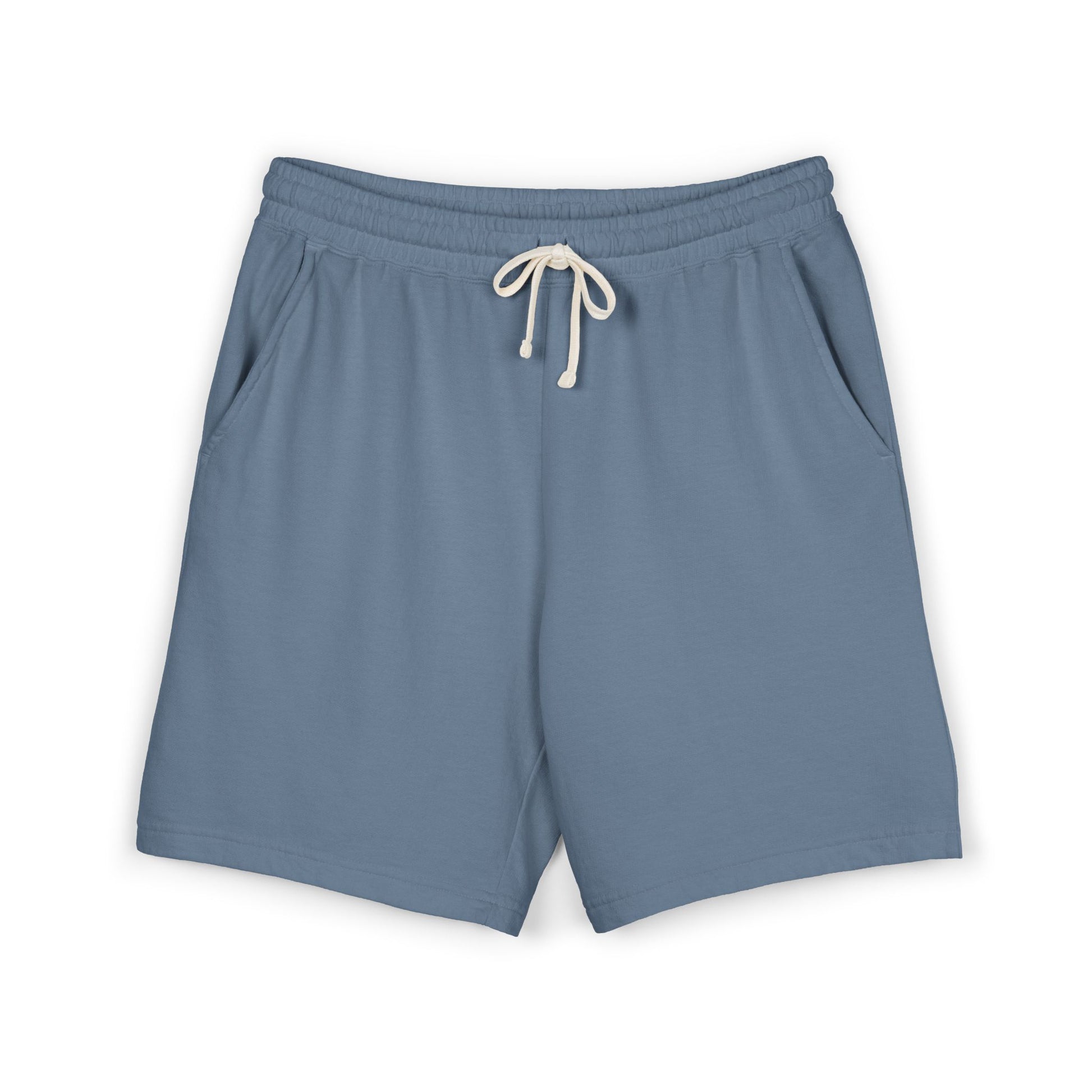 Lightweight Garment - Dyed Fleece Sweat Shorts — Casual Drawstring Lounge Shorts - MetroGrit