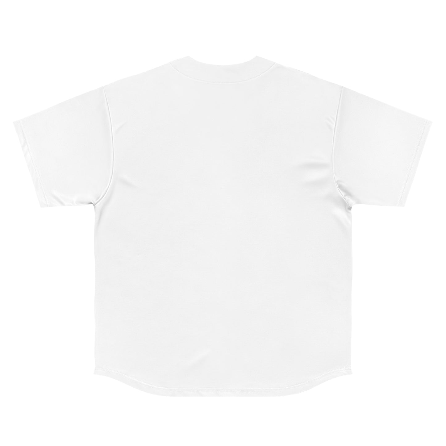 Minimal Monogram Baseball Jersey - Men's Button - Up Team Shirt - MetroGrit