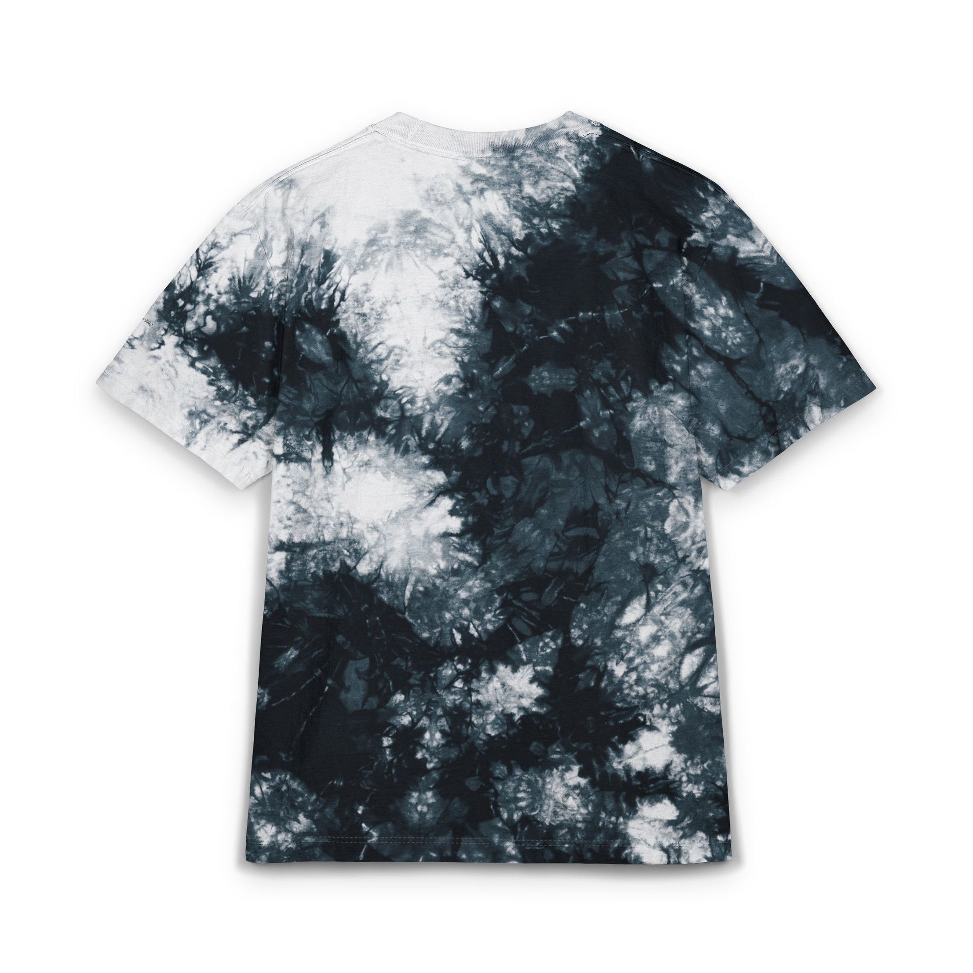 Tie - Dye Spiral Tee — Oversized Embroidered Rainbow T-Shirt - MetroGrit