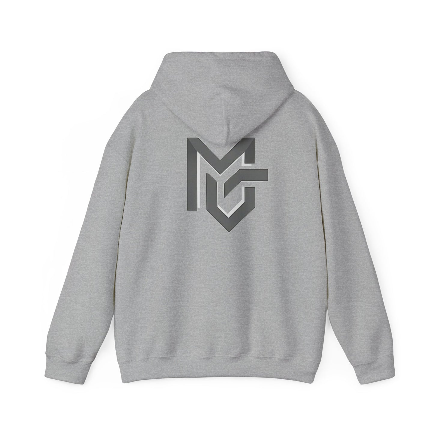MetroGrit Logo Hoodie | Minimal Brand Logo Pullover