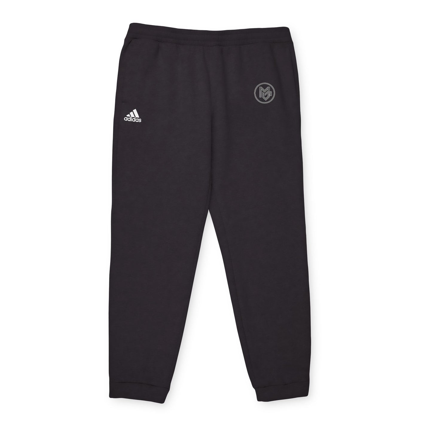 Adidas Grey Fleece Joggers – Comfortable Casual Sweatpants with Logo - MetroGrit