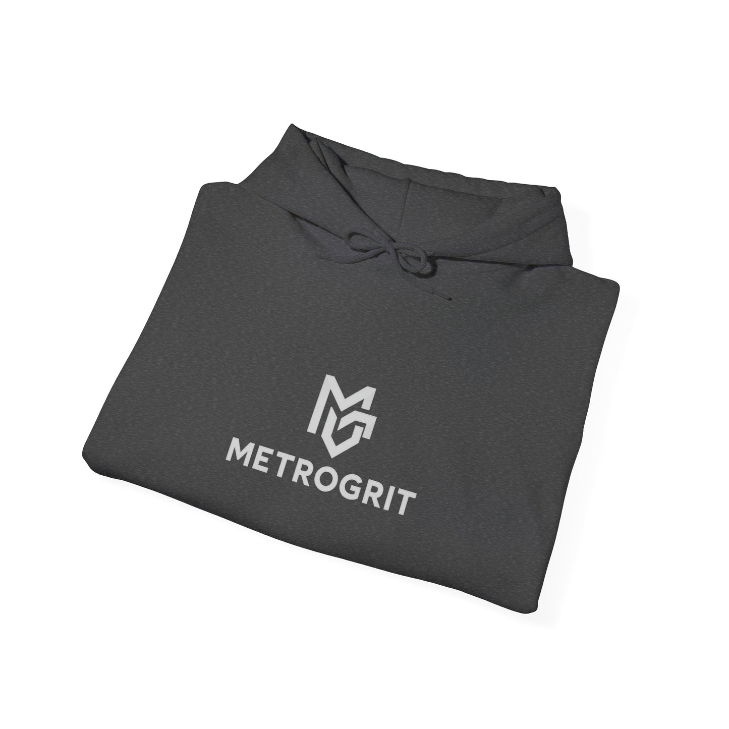 MetroGrit Logo Hoodie | Minimal Brand Logo Pullover