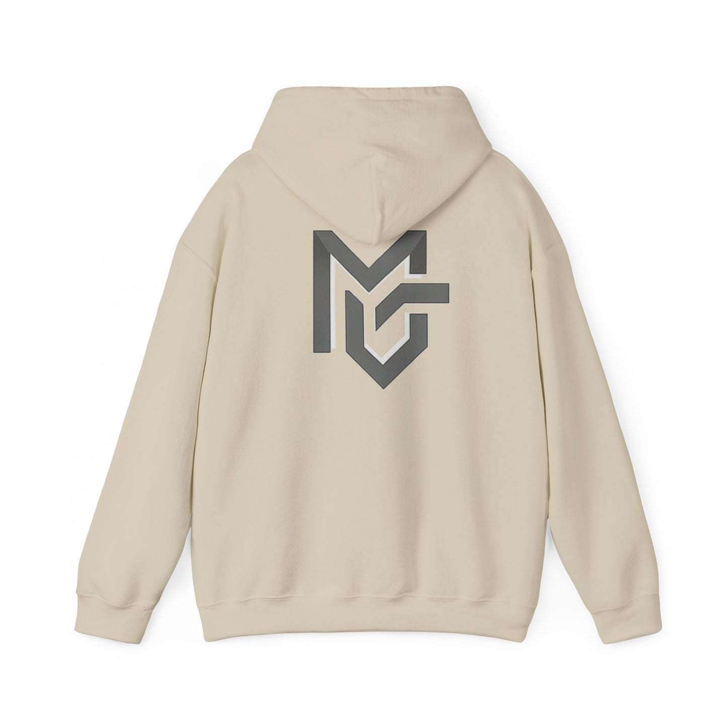 MetroGrit Logo Hoodie | Minimal Brand Logo Pullover - MetroGrit
