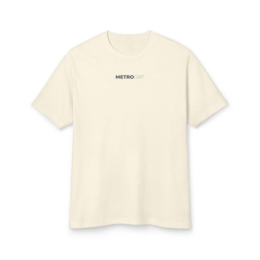 Metro Club Minimalist Graphic Tee — Garment - Dyed Heavyweight Cotton - MetroGrit