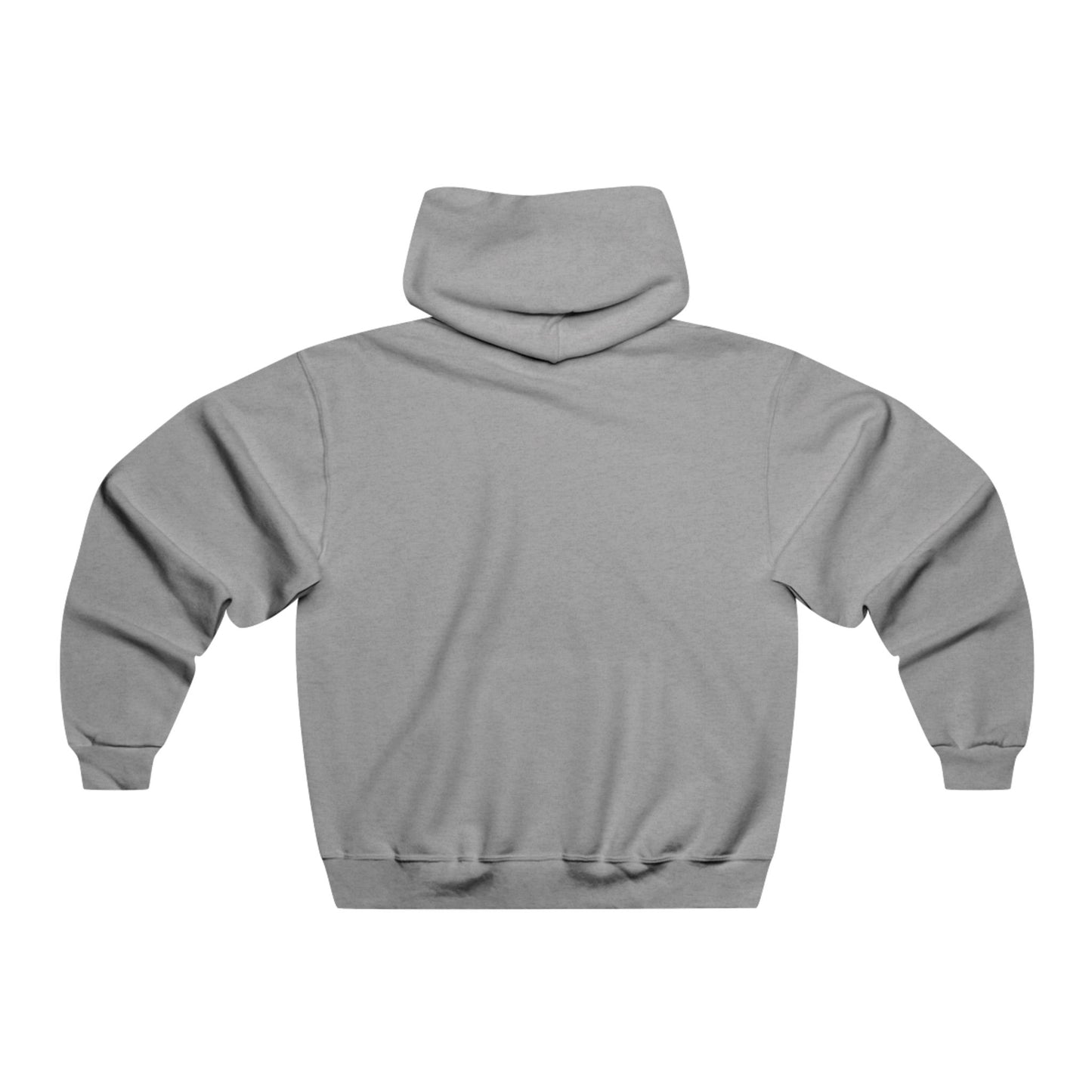 Minimal Grey Hoodie – Subtle Chest Logo Pullover - MetroGrit