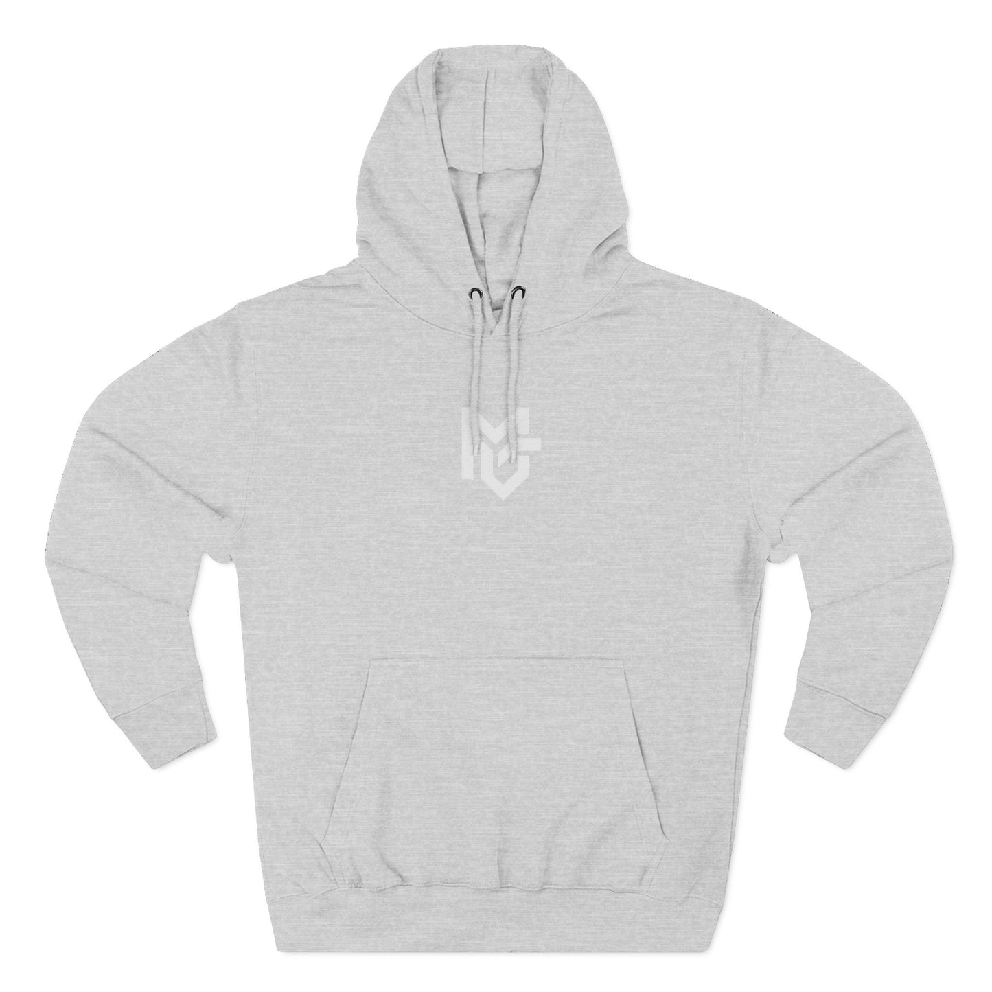 Three - Panel Fleece Hoodie — Classic Cozy Pullover Hoodie - MetroGrit