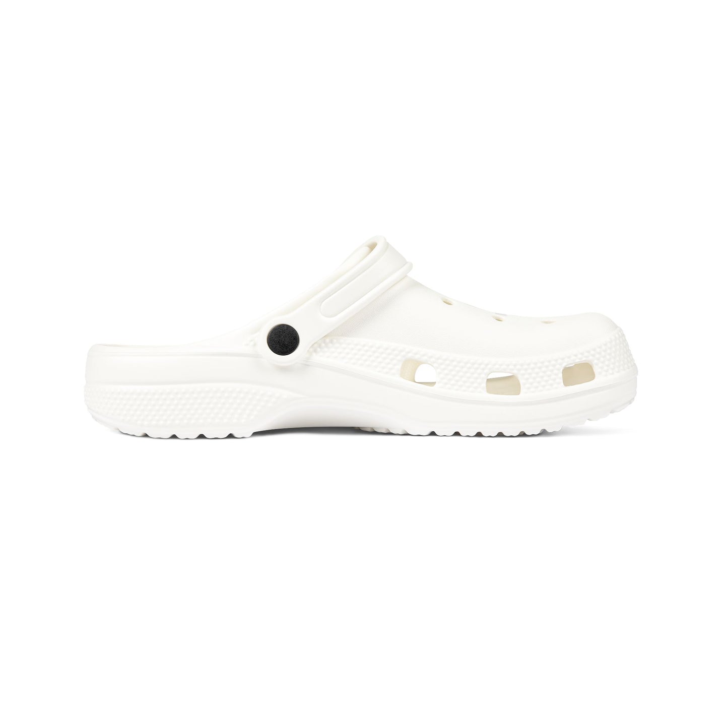 White EVA Foam Clogs — Lightweight Slip - On Garden & Beach Shoes - MetroGrit