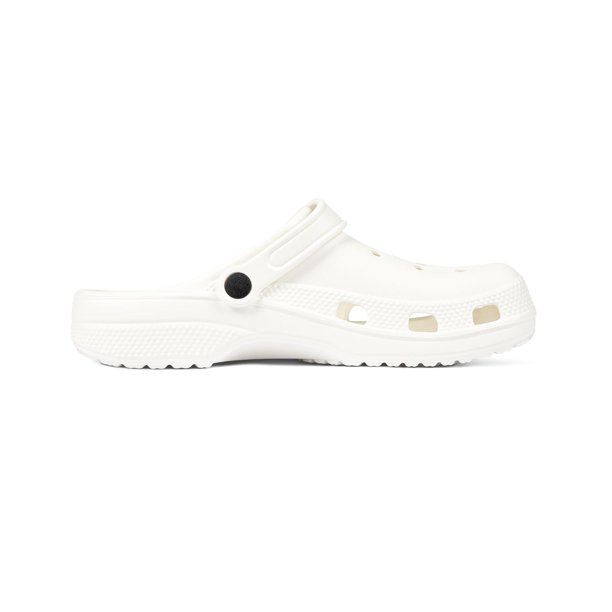 White EVA Foam Clogs — Lightweight Slip - On Garden & Beach Shoes - MetroGrit