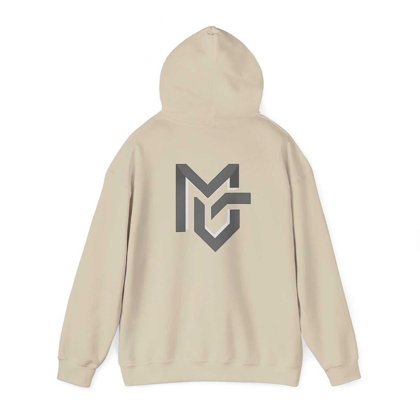 MetroGrit Logo Hoodie | Minimal Brand Logo Pullover - MetroGrit