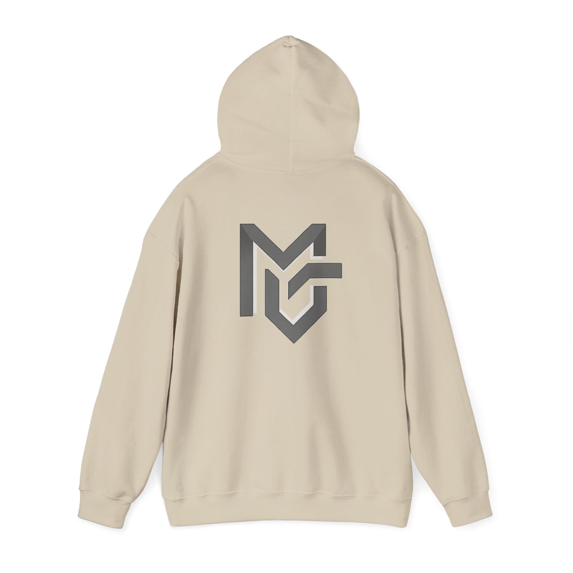 MetroGrit Logo Hoodie | Minimal Brand Logo Pullover - MetroGrit