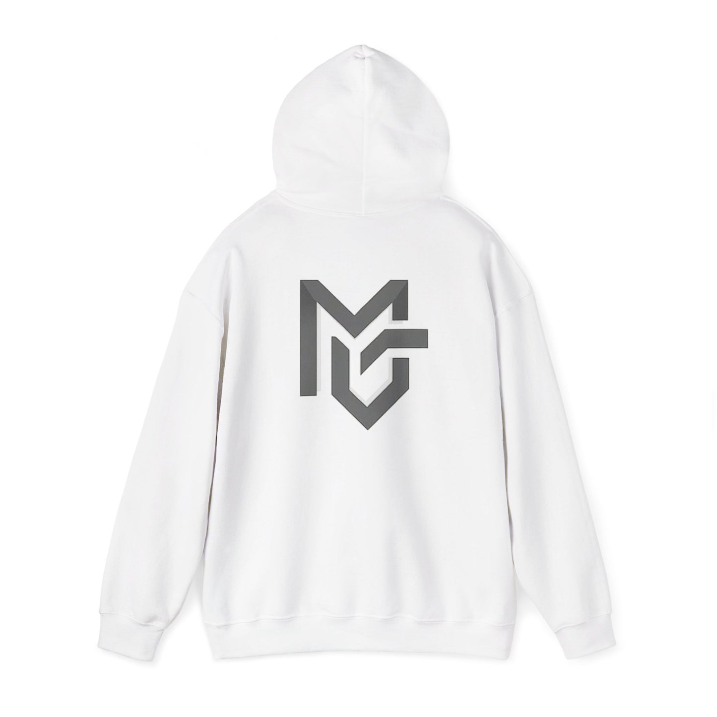 MetroGrit Logo Hoodie | Minimal Brand Logo Pullover