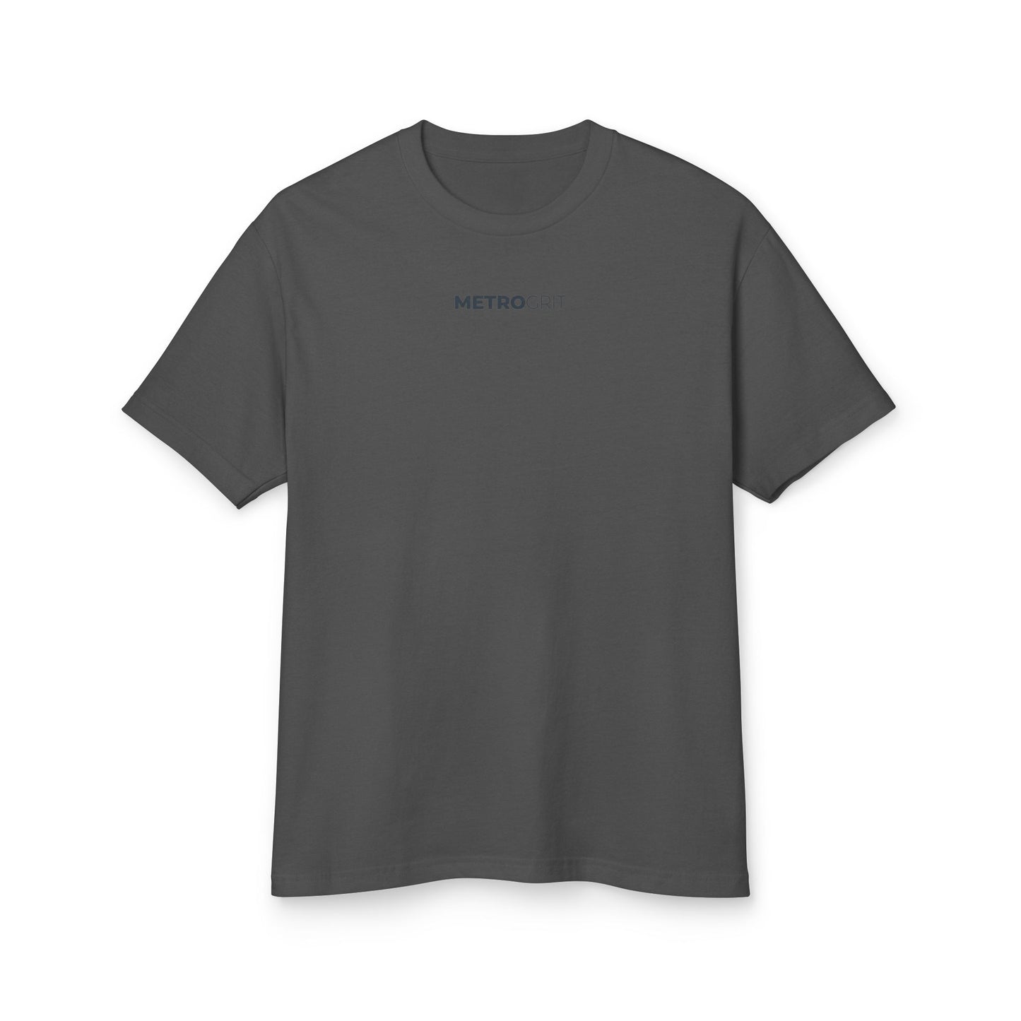 Metro Club Minimalist Graphic Tee — Garment-Dyed Heavyweight Cotton