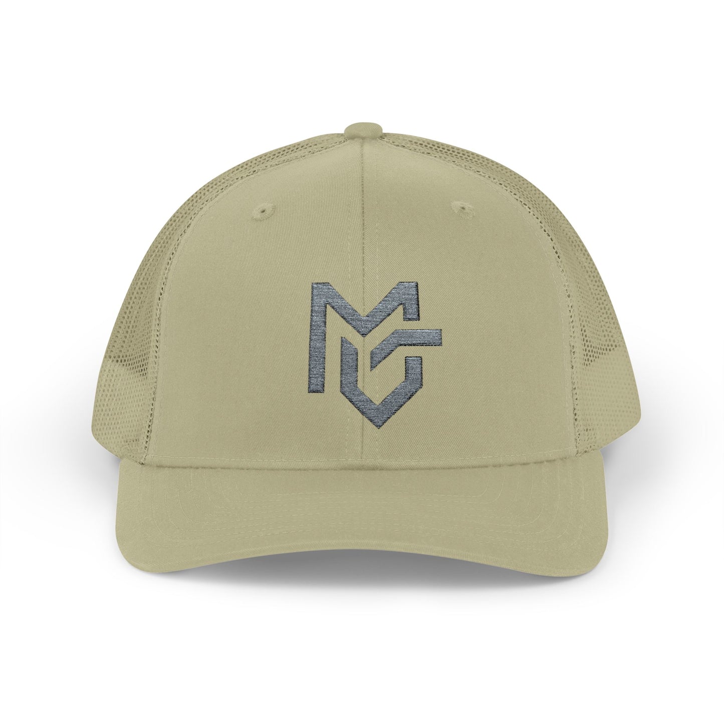 MG Logo Snapback Trucker Cap — Mesh Back Baseball Hat - MetroGrit