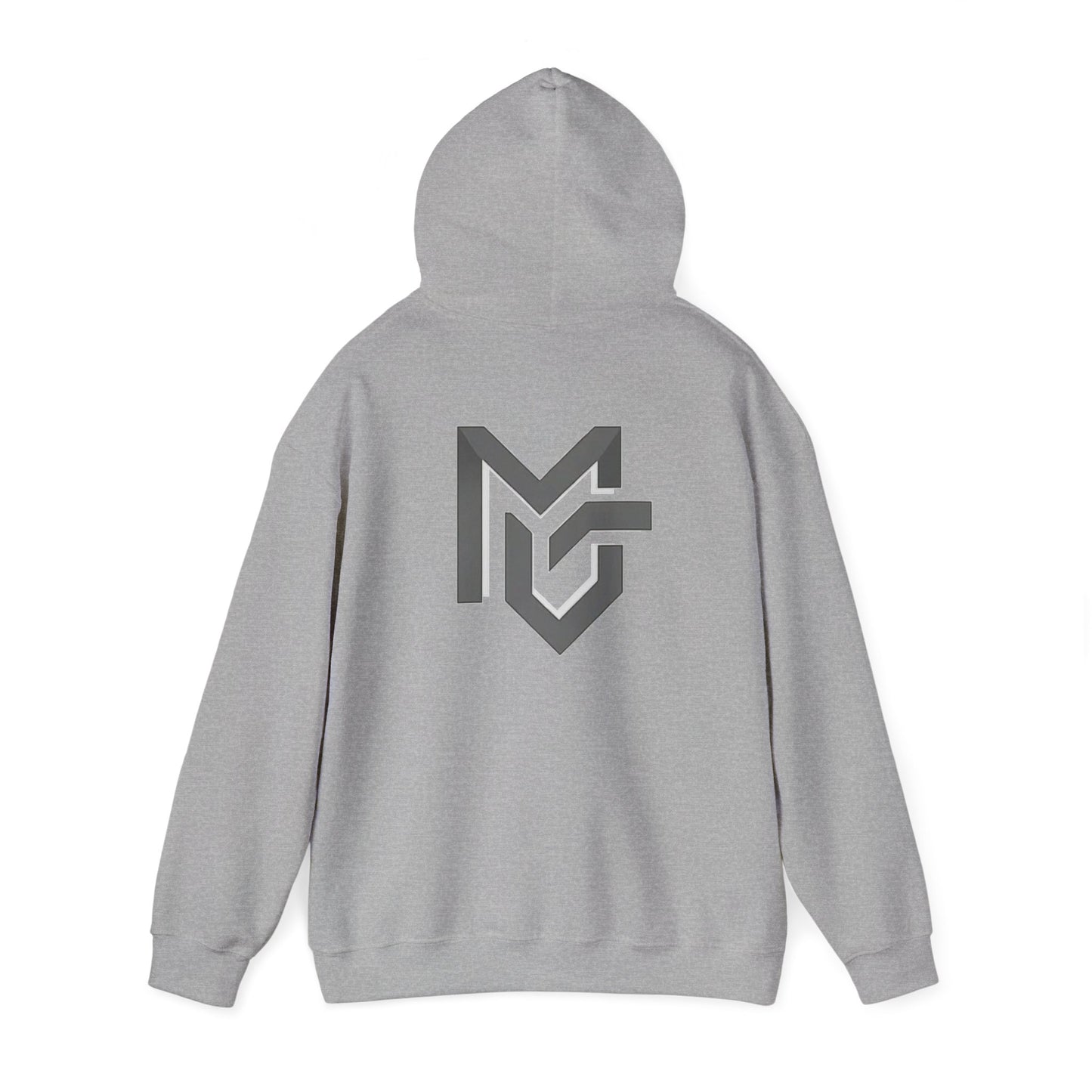MetroGrit Logo Hoodie | Minimal Brand Logo Pullover