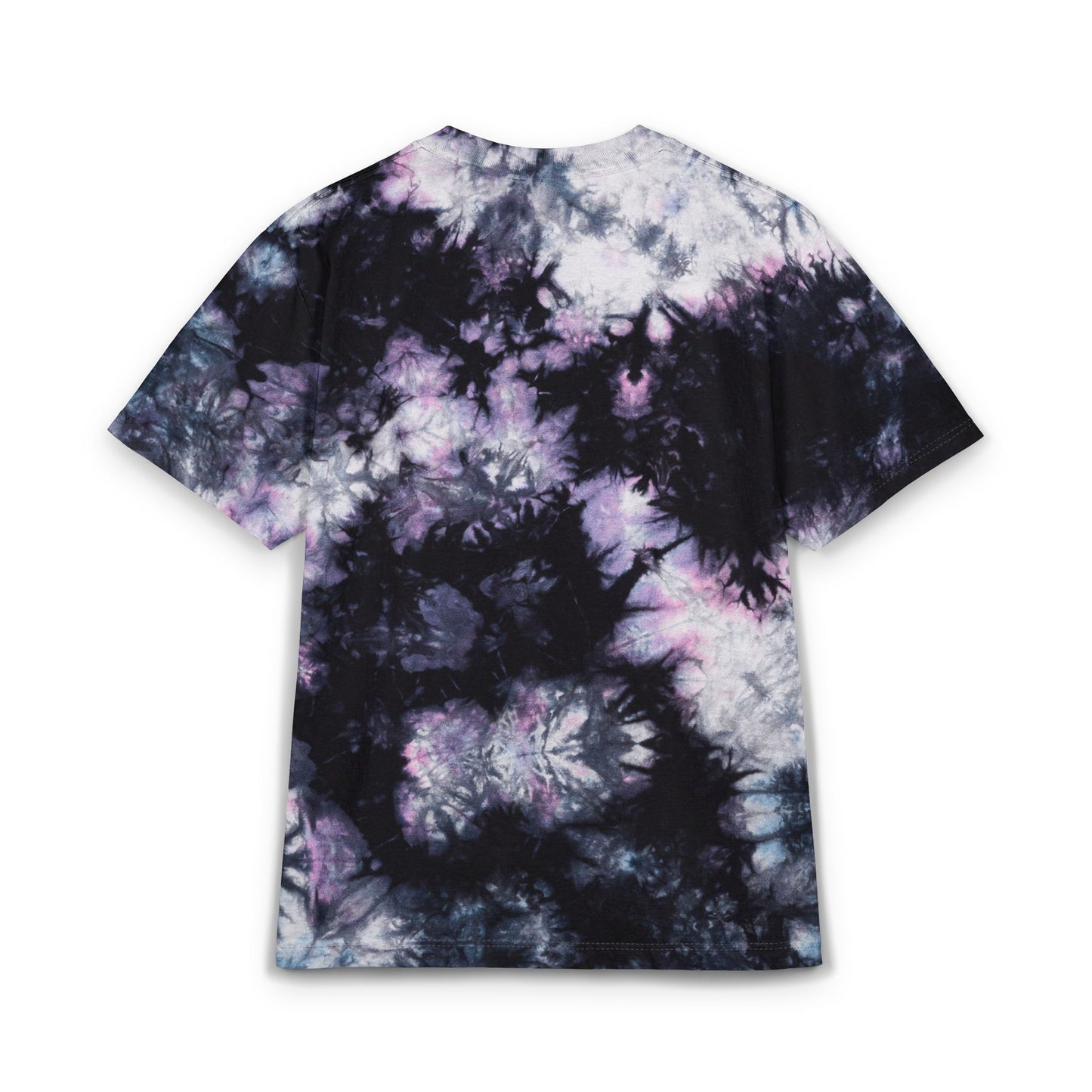 Tie - Dye Spiral Tee — Oversized Embroidered Rainbow T-Shirt - MetroGrit